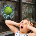 Car Window Sticker 3d Prank Broken Glass Sticker Realistic Design Waterproof Easy to Apply Car Window Decal for Fun Visual Impact Car Sticker. 