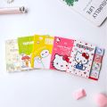 1 book 100 sheets Cartoon Sticky Note Stickers Cute Message Note Paper Student Stationery Office Supplies. 