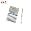 【Aesth Diary Store】10Pcs/Kit Diamantboor Dental Burs Voor Hoge Snelheid Handstuk Materialen Sf Serie. 