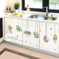 Creative Furniture Refurbishment Sticker Wardrobe Kitchen Cabinet Cabinet Door Waterproof PVC Wall Sticker Decorative Wallpaper Self-Adhesive. 