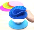 Heat Resistant Mat Multi function Round Silicone Coaster Kitchen Honeycomb Pot Holder. 