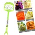 Spring Multifunctional Automatic Push Potatoes Masher. 