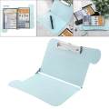 Aluminum A4 Paper Clipboard Document Holder Writing Board Paper Clip Holder for Office Home, 31cm x 22.5cm. 