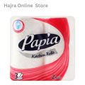 Papia Kitchen Roll Towels 3-Ply | Durable & Absorbent | Pack of 2 | Ideal for Cleaning and Cooking. 