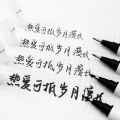 Soft Head For Art Signature Pens Medium/Fine/Extra-fine Drawing Crisperding Calligraphy Brushes Script Writing Brush Calligraphy Practice Pen Chinese Brushes. 