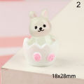 Resin Luminous Small Animals Glow In The Dark Ornament Craft Garden Home BAWEI. 