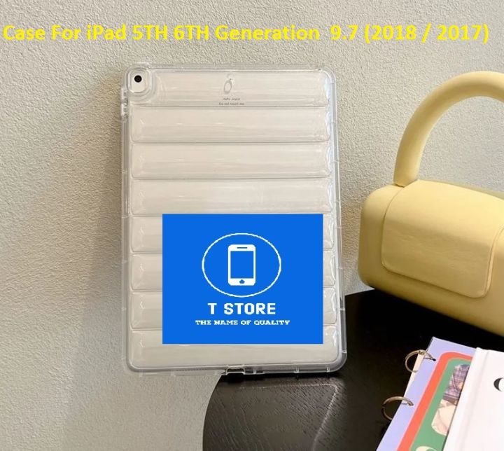 iPad%205th%20Generation%20Case%20-%20iPad%206th%20Generations%20Cover%20Transparent%20Case%20For%20iPad%205th%206th%20Generation%20%209.7%20(2018%20/%202017)%20Case%20Cover%20eiderdown%20-%20Image%202