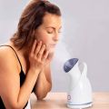Professional Facial Sprayer Steamer Ionic Spa Vaporizer Moisturizing Face Steamer for Facial Deep Cleaning Facial Sprayer Warm Facial Steamer Moisturizing Face Steamer for Facial Skin Care Home Facial Spa Steamer Face Note random color will be deliver. 