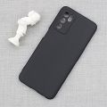 Oppo A16 MATTE BLACK SOFT SILICON FLEXIBLE TPU CASE SLIM  BACK COVER. 