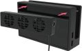 DOBE N- Switch OLED External Dock Set Cooling Fan Cooling Stand Cooler with 3 Fans Cooling Fan for Nintendo Switch NS Original Stand Game Console Dock Cooler. 