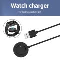 【Sarcasmsm】1m Charging Cable Accessories 5V USB Charging Cable Dock Replacement Smart Watch Parts for Realme Watch3 Pro/Watch2 Pro/Watch2. 