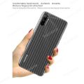 infinix Note 40X 5G Note 40 5G 4G 40 Pro Carbon Fiber Pattern Matte Back Film Rear Sticker Translucent Soft Protective Film. 