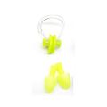 Silicone Waterproof Swimming Ear Plugs & Nose Clips Protect Your Ears & Nose in Water. 