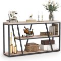3-Tier Multi-purpose Console Table | Hallway Console Table | Entryway Console Table | Storage Shelves. 