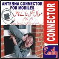 Emily Antenna Connector For all Mobiles Phones Smartphones for room and basement  For Network Signals Enhancement Enhance Signals where network signals are week ideal for major signals problems solution  Connect one end your antenna and other with mobile. 
