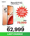 Last Chance Hurry Up : OPPO Reno12 F 5G | 12GB RAM + 256GB ROM. 