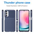 For Samsung Galaxy A24 4G Thunderbolt Shockproof TPU Phone Case. 
