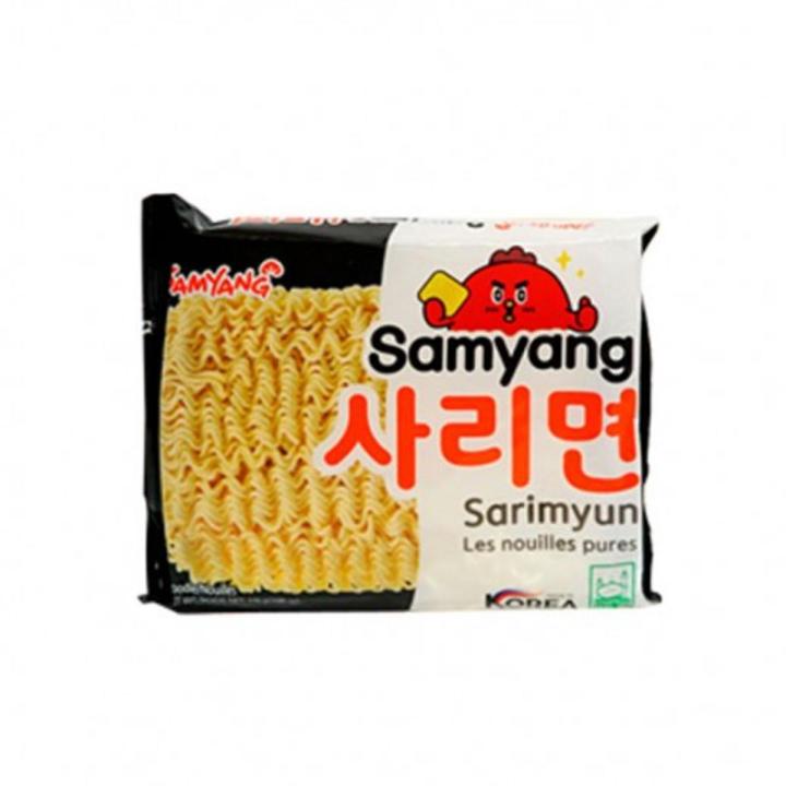 Samyang Sarimyun Plain Fried Ramen Noodles (Made in Korea)