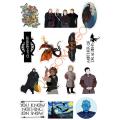 10 Pcs Game of Thrones Stickers Pack Pack For Laptop, Desk , Notebooks Mobile Covers DIY Stickers - JangoMango Store. 