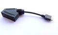 LG 3D LED TV Cable Scart on RGB Gender,TV scartadaptor / plug cable. 