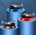 Car Helicopter Aroma Diffuser Air Freshener Solar Power with refill perfume. 