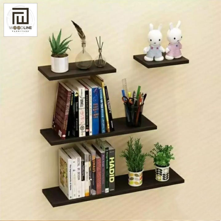 Set%20of%204%20Flat%20Delightful%20Wall%20Mounted%20Book%20Shelf,%20wooden%20shelves,%20Storage%20Shelves%20-%20Image%202