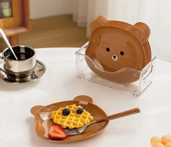 KITCHEN%20ACCESORIES%20Cartoon%20Shape%20Tray,%20Pack%20Of%208%20material%20plastic%20-%20Image%204