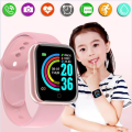eWatch Men's and Women's Digital Watch Bluetooth Smart Connected Children's Fitness Tracking Y68 Smart Children's Waterproof Watch Montr. 