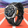 Dany Smartwatch D Force IPS Display, Smart Watch For Android and iOS Phones, Bluetooth Calling SmartWatch Heart Rate Sleep Monitoring IP67 Waterproof, Health Fitness Tracker Watch for Men & Women With 1 Year Brand Warranty Authentic Smartwatches. 