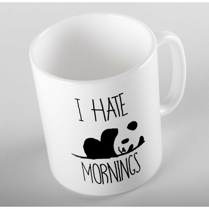 Panda Coffee Mug Good Mornings Tea Cups Gifts for Friends and Family