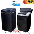 100% Waterproof Washing Machine Cover for Top Loader - Automatic & Semi-Auto Washer & Dryer - Durable Oxford Polyester - Fits All Brands, 7KG to 15KG - Ideal for Sheds, Garages, Balcony. 