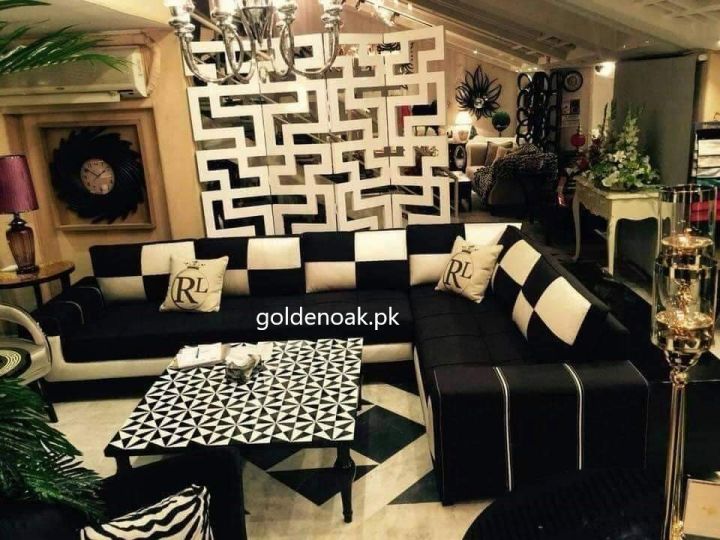 Golden%20Oak%20Stylish%20Black%20Color%20L%20Shape%20Sofa%20Set%20-%20Image%203