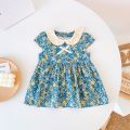 Flower Princess Girls Summer Dress Infant Toddler Girl Dresses Cotton Baby Clothing. 