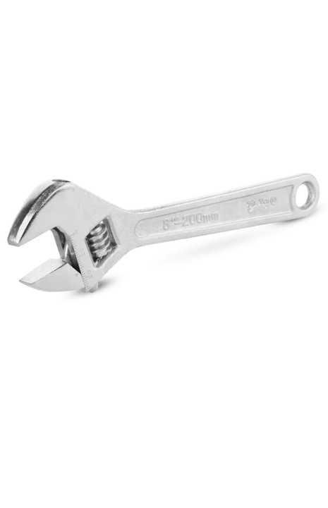 8-Inch Adjustable Wrench - Professional Heavy Duty Chrome Vanadium ...