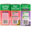 Deal of 3 Fertilizers: Orchid Food, Rose Food, Flower Food - Ultimate Household Plant Growth Formula for Orchids, Roses, and Flowering Plants | Perfect for Home Gardening in Pakistan. 