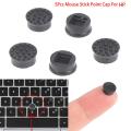 5Pcs Laptop Keyboard Trackpoint Pointer Mouse Stick Point Caps For HP Laptop. 