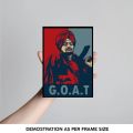 Sidhu Moose Wala Picture Frame For 295 Singer Fans Digital Printed. 