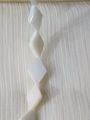 8pcs Natural Flat Rhombus White Mother of Pearl Sea Shell Beads for Crafting - DIY Crafting Elegant Jewelry Making Supplies. 