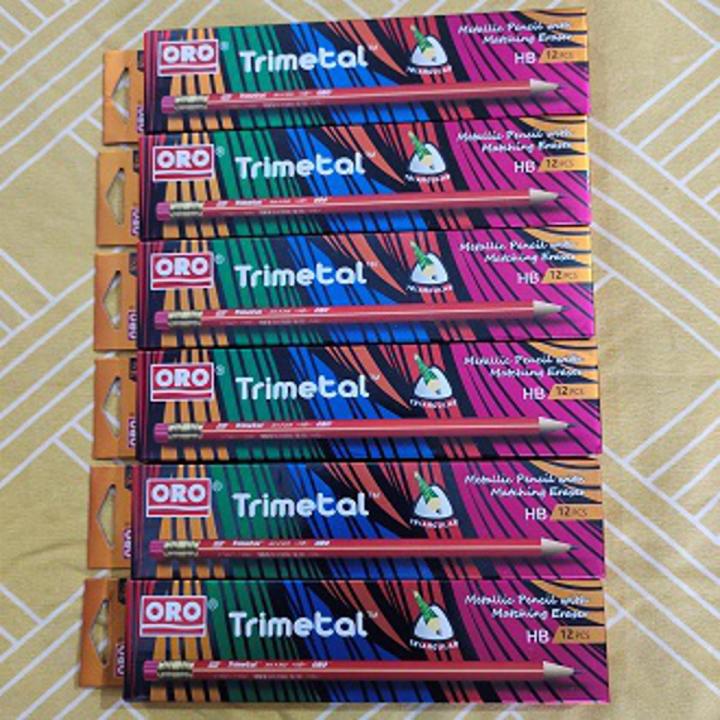 Pencil ORO Trimetal 513 (6 Pack 72 Pieces)