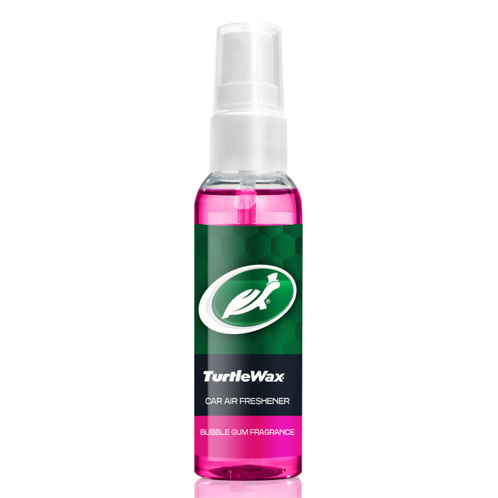 TURTLE WAX - HOME & CAR AIR FRESHENER - SPRAY - BUBBLEGUM