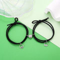 Friendship Bracelet All-match Mountain Sea Key Lock Design Unisex Attraction Matching Bracelet. 
