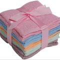 AP Small hand Towel (Pack Of 3) Size 12*12 , Cotton Towel for Hand and Face Used- Multicolored, small towels for multiple uses. 