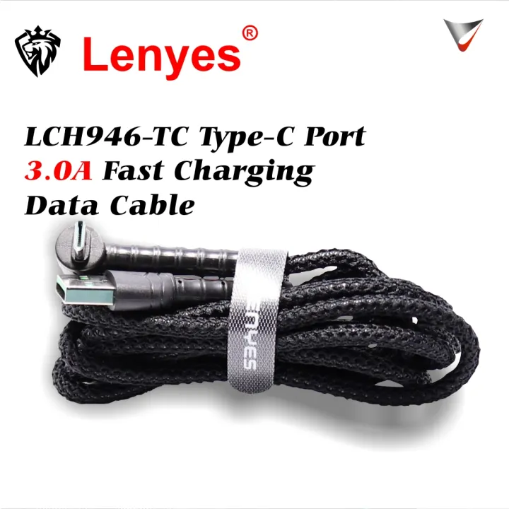 DATA%20Cable%20LENYES%20LC-946%20TYPE%20C%203.0A%20FAST%20Charge%20LC946%20-%20Image%202