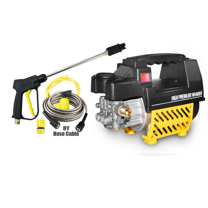 Perfect High Pressure Washer - Induction Copper Motor Water from Bucket & Tap Both Function