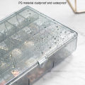 Jewelry Box Large Capacity Dual Layer Jewelry Organizer Desktop Decor. 