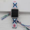 New Bohemian Style Woven Hand Strap Rectangle led Women's Watch Mori Girl Student's Watch Ethnic Style LED Watch. 