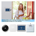 Universal Thermostat Guard with Lock Universal Combination Lock Box Transparent Acrylic Thermostat with Safety Lock Durable Easy Install Easy to Use. 