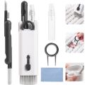 Face Value 7 in 1 Electronic Cleaning Kit for Airpod & Laptop | Screen Dust Brush Including Soft Swipe Airpod Cleaner Pen | Key Puller and Empty Spray Bottle (MultiColor, 1pc). 