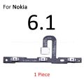 Mute Switch Power Key For Nokia 7 6.1 Plus 8 8.1 7.1 7.2 6.2 6 2017 2018 ON OFF Volume Button Control Flex Cable Repair Parts. 