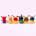 10pcs/6pcs Pokemon Pikachu Action Figure Pet Collection Pocket Monster Anime Model Toys Doll Kids Christmas Gift Children Gifts. 